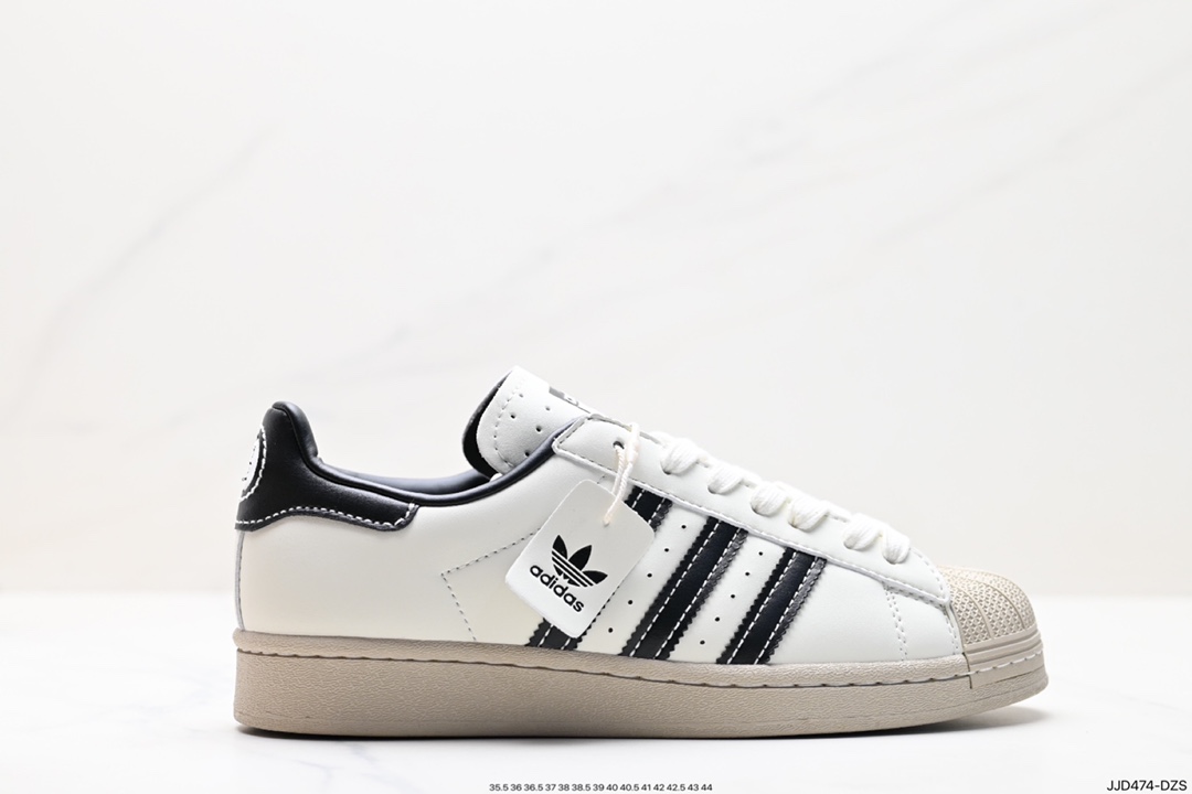 130 阿迪达斯Adidas三叶草 Originals Superstar Pride RM贝壳头板鞋 ID1009