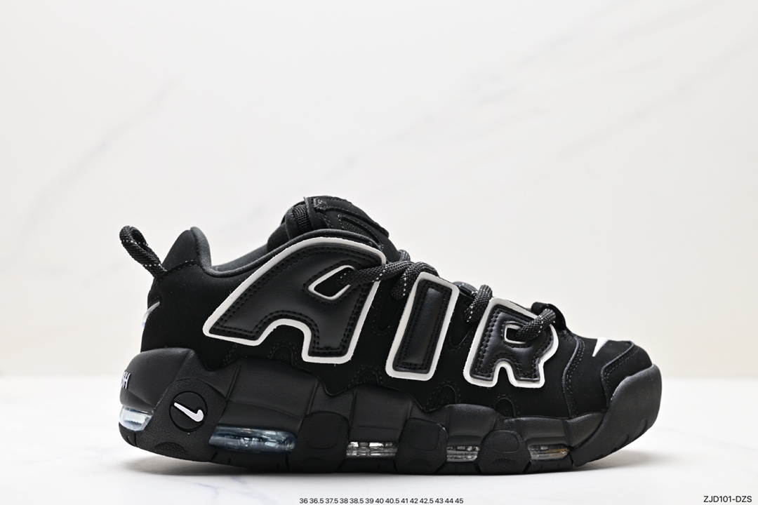 240 耐克Nike WMNS Air More Uptempo GS”Barely Green0“皮蓬初篮球鞋