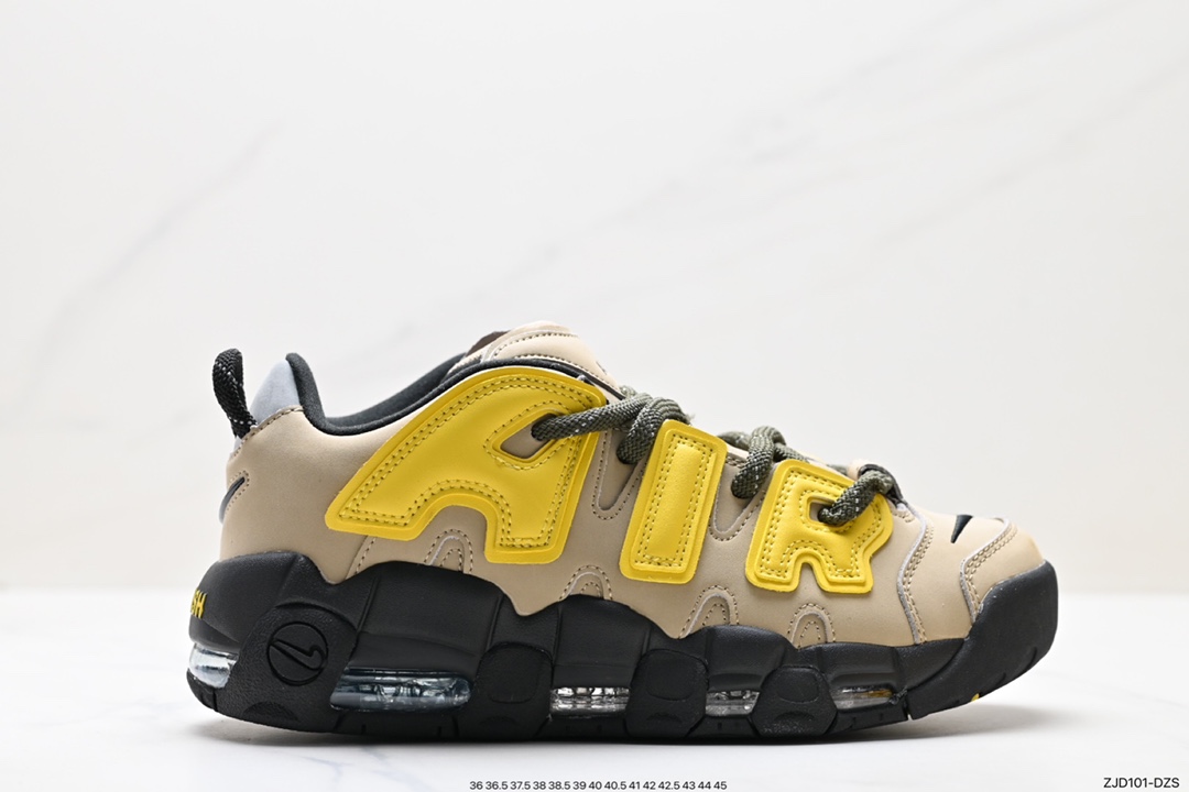 240 耐克Nike WMNS Air More Uptempo GS”Barely Green0“皮蓬初篮球鞋