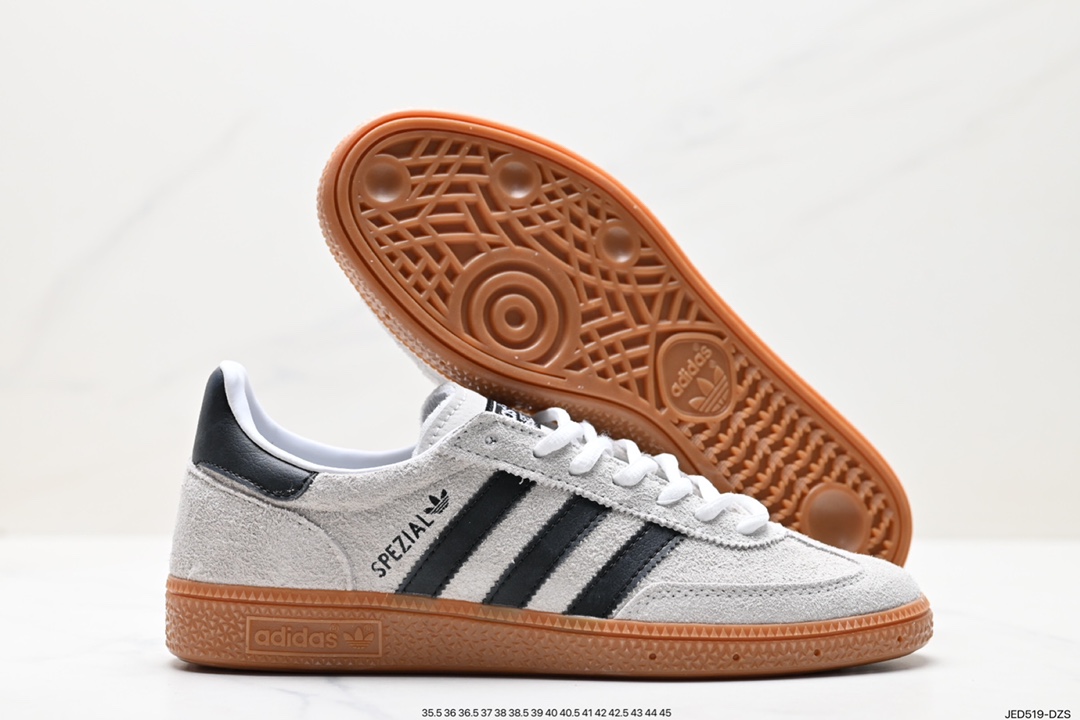 150 德阿迪达斯Adidas Handball Spezial”Brown“手球运动员系列低帮复古男女百搭板鞋情侣休闲鞋 IF6562