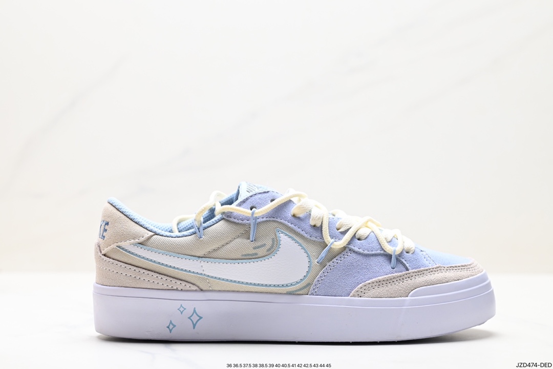 140 NIKE 耐克 SB Zoom Pogo Plus 男女子滑板鞋复古低帮休闲鞋青年学生运动鞋滑板鞋 DV5469-400