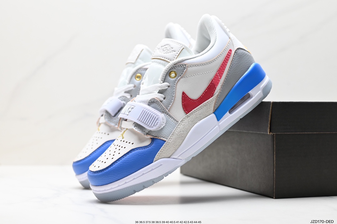 140 耐克Nike Air Jordan Legacy 312 Low”WhitePine Green“乔丹篮球鞋 FN8902-161