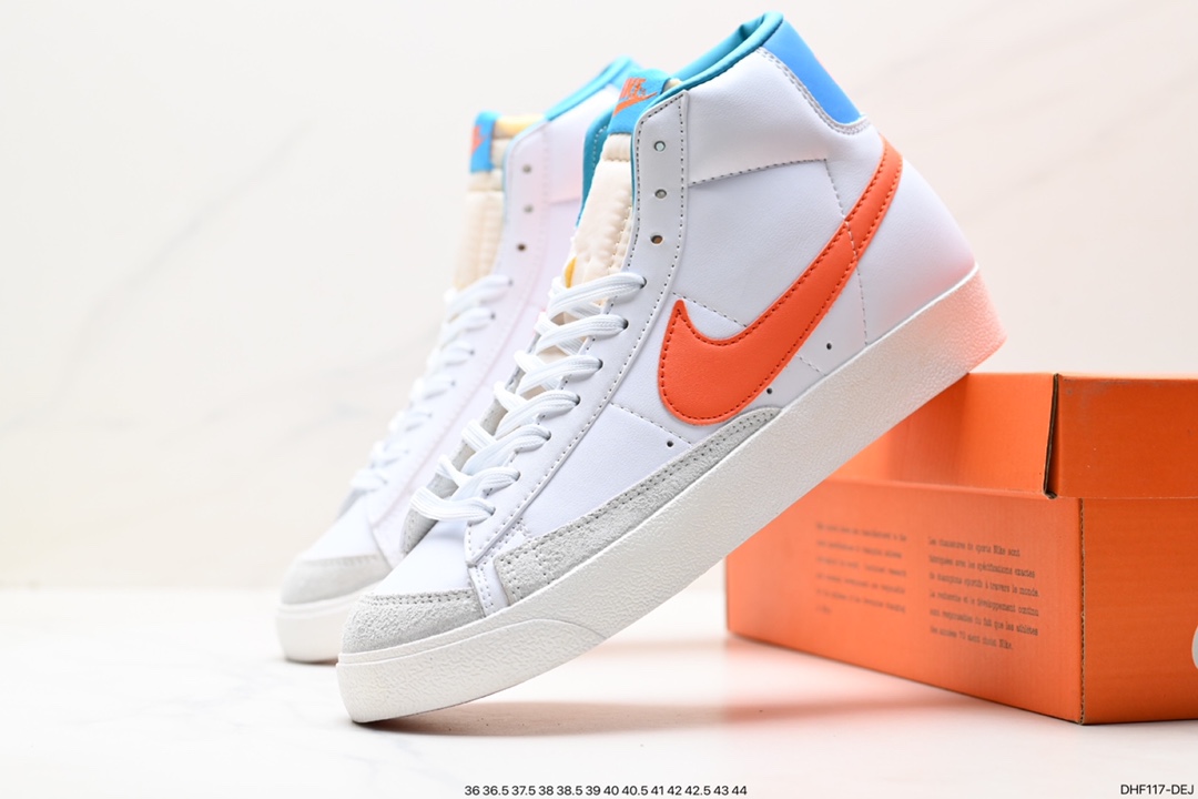 95 耐克Nike Blazer Low Le经典开拓者高帮百搭休闲运动板鞋 DQ7773-100