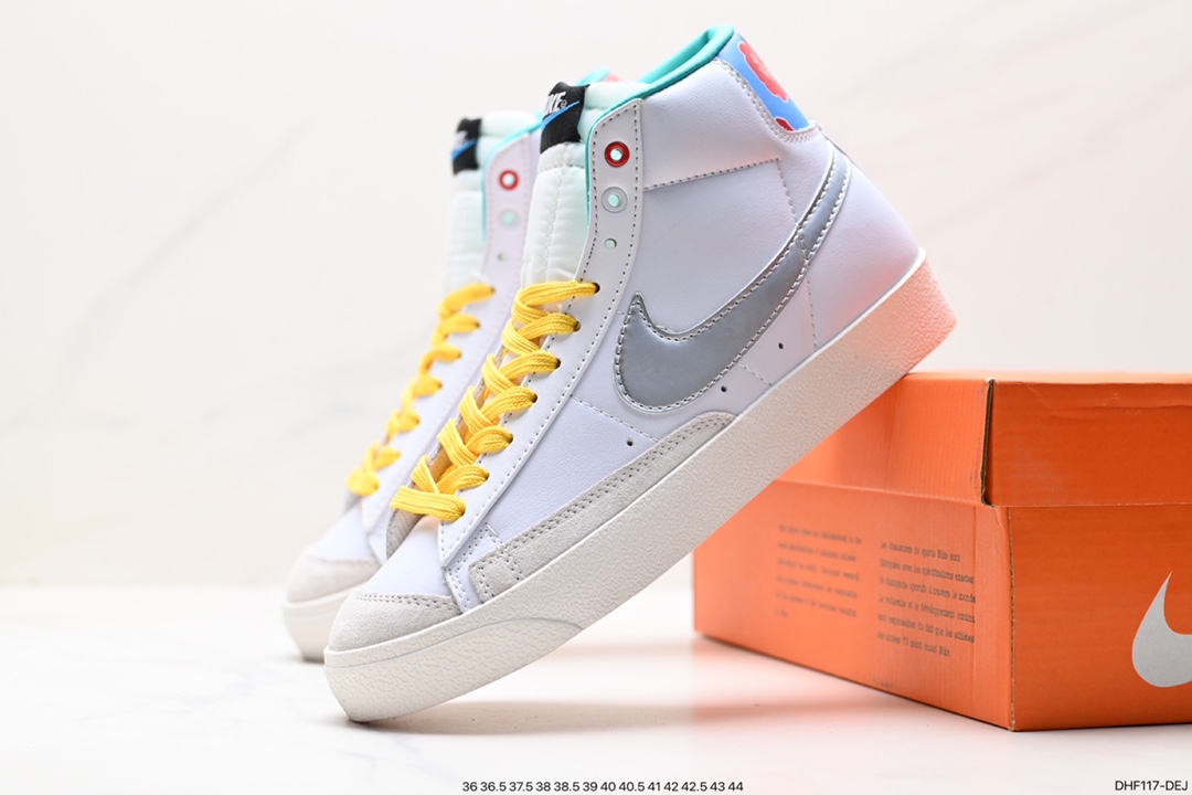 95 耐克Nike Blazer Low Le经典开拓者高帮百搭休闲运动板鞋 DQ7773-100