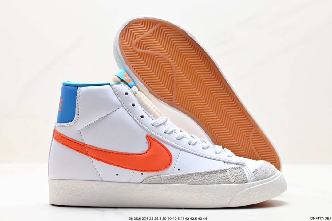 95 耐克Nike Blazer Low Le经典开拓者高帮百搭休闲运动板鞋 DQ7773-100