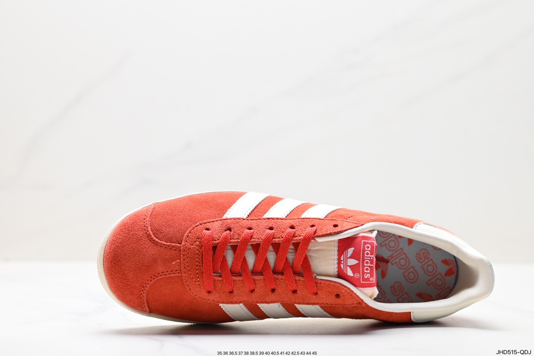 Adidas Originals Gazelle Indoor clover retro non-slip wear-resistant low-top sneakers GY7339