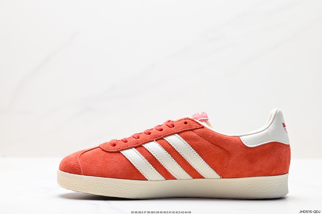 Adidas Originals Gazelle Indoor clover retro non-slip wear-resistant low-top sneakers GY7339