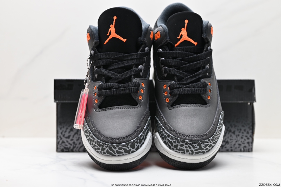 Air Jordan 3 Retro ”Hide and Sneak” White Gray Brown CT8532-080