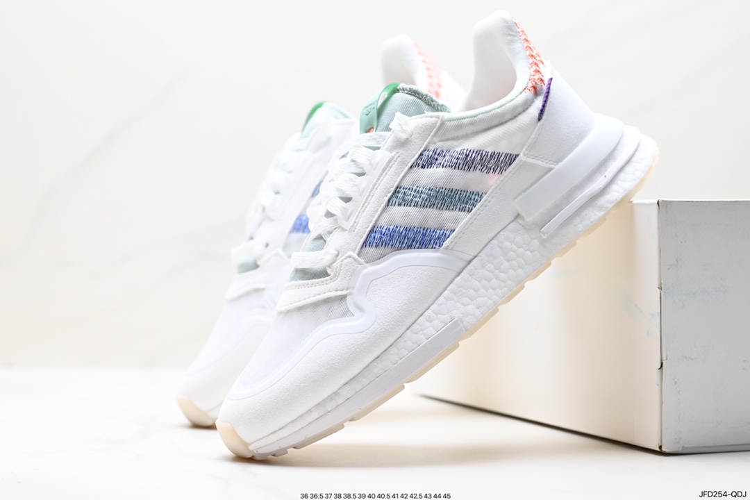 170 阿迪达斯 Adidas ZX500 RM Boost 阿迪达斯亲友限定跑步休闲鞋 DB3510