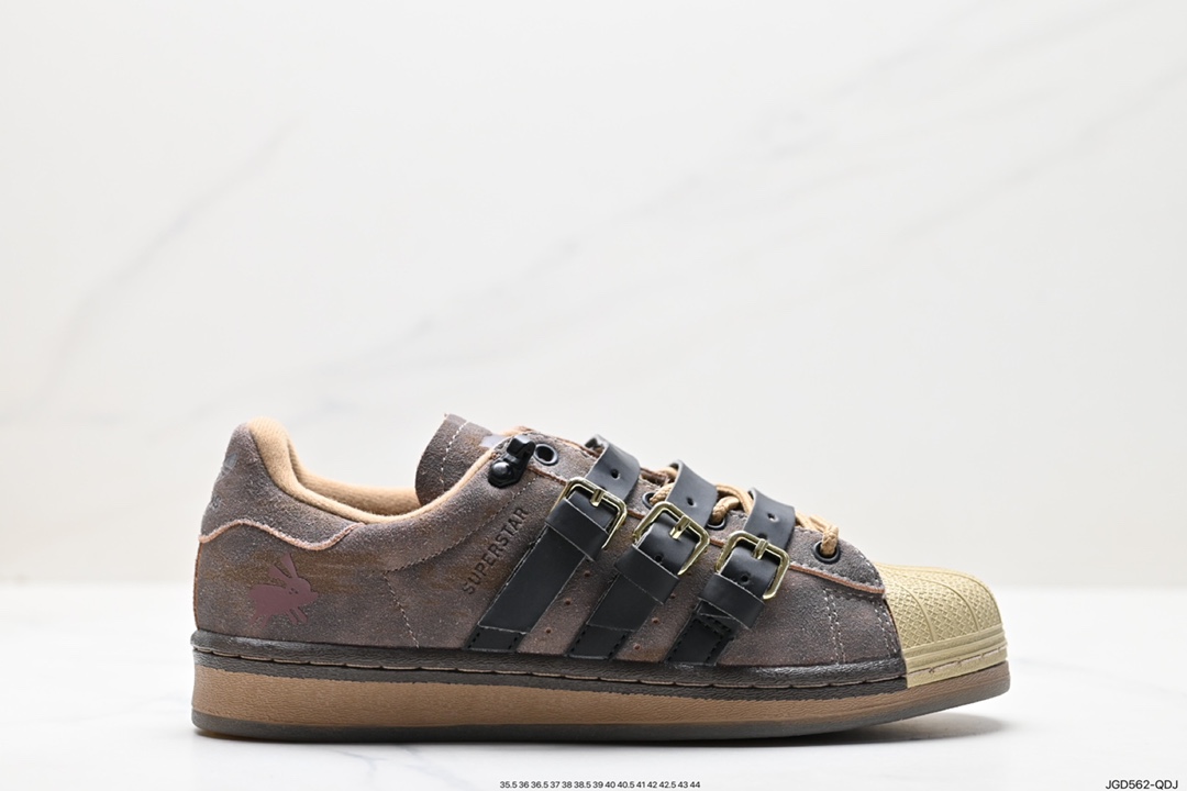 180 阿迪达斯Adidas三叶草 Originals Superstar Taegeukdang贝壳头板鞋 H06344