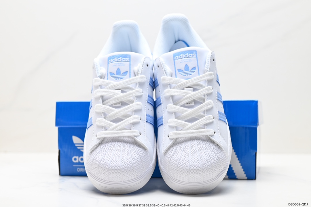 100 阿迪达斯Adidas三叶草 Originals Superstar Taegeukdang贝壳头板鞋 EF9247