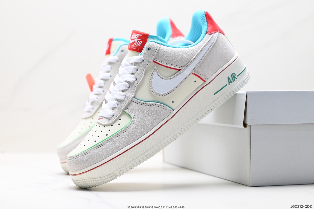 180 耐克Nike Air Force 1 Low 空军一号低帮百搭休闲运动板鞋 DX8967-100