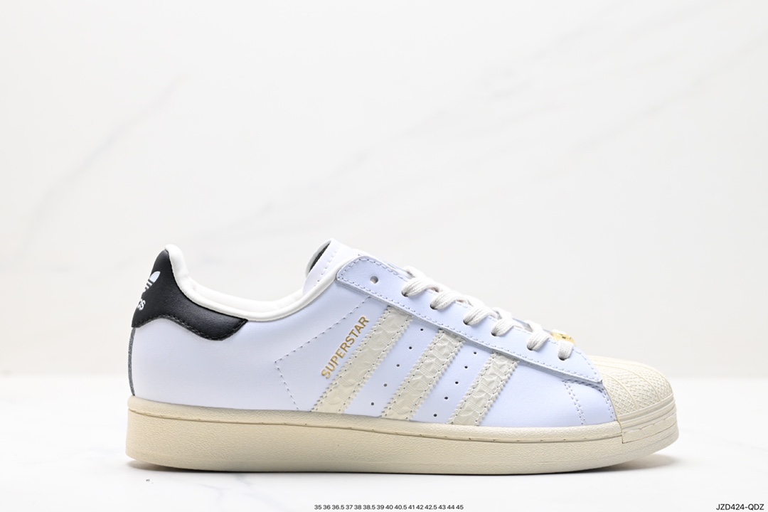 140 阿迪达斯Adidas三叶草 Originals Superstar Pride RM贝壳头板鞋 ID4675