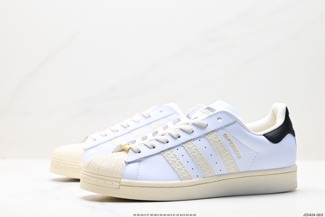 140 阿迪达斯Adidas三叶草 Originals Superstar Pride RM贝壳头板鞋 ID4675