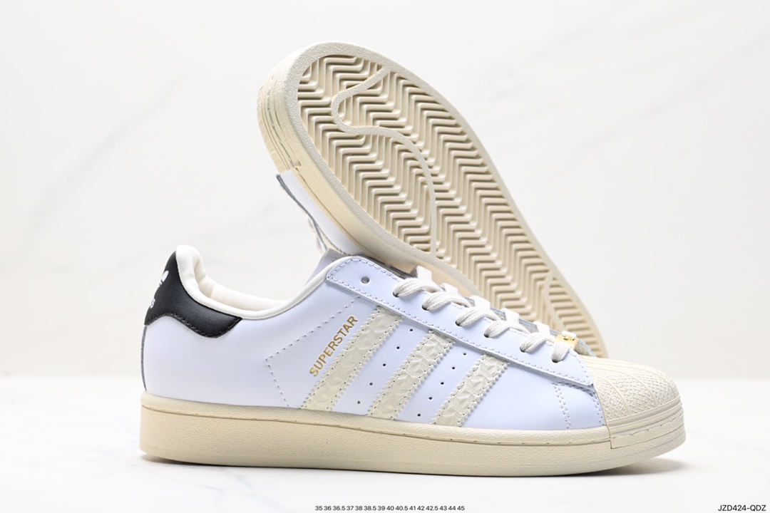 140 阿迪达斯Adidas三叶草 Originals Superstar Pride RM贝壳头板鞋 ID4675