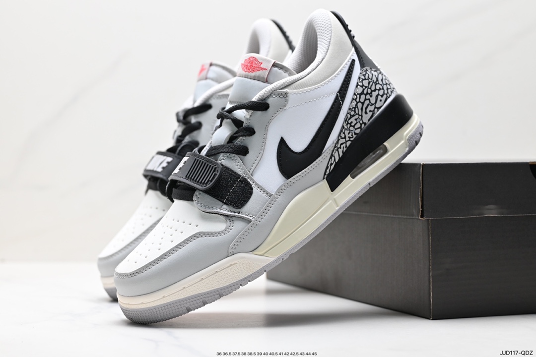 130 耐克Nike Air Jordan Legacy 312 Low”WhitePine Green“乔丹篮球鞋 CD7069-102