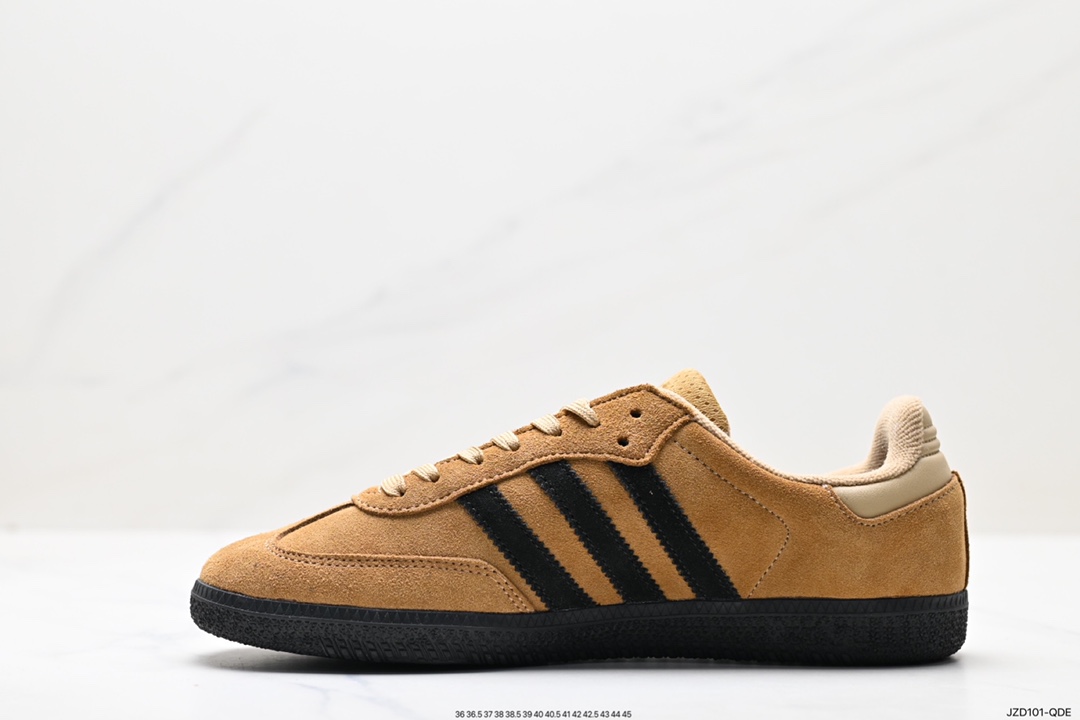 140 阿迪达斯三叶草Adidas Originals Samba Vegan OG”SPD“桑巴舞板鞋 HP9085