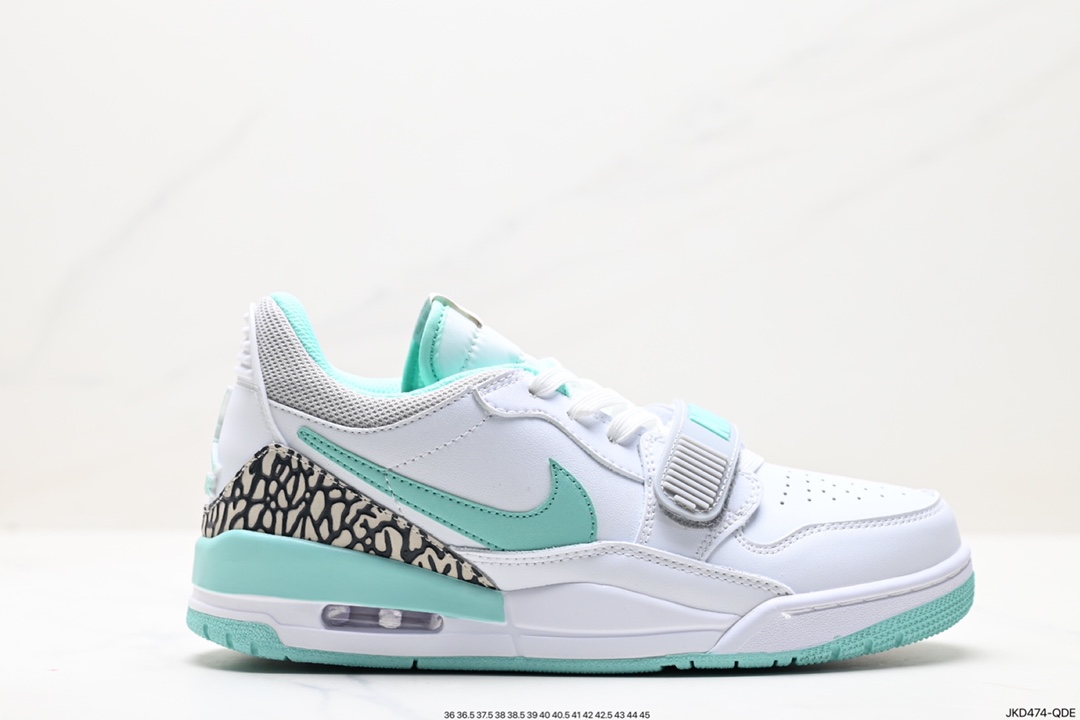 160 耐克Nike Air Jordan Legacy 312 Low”WhitePine Green“乔丹篮球鞋 CD7069-104