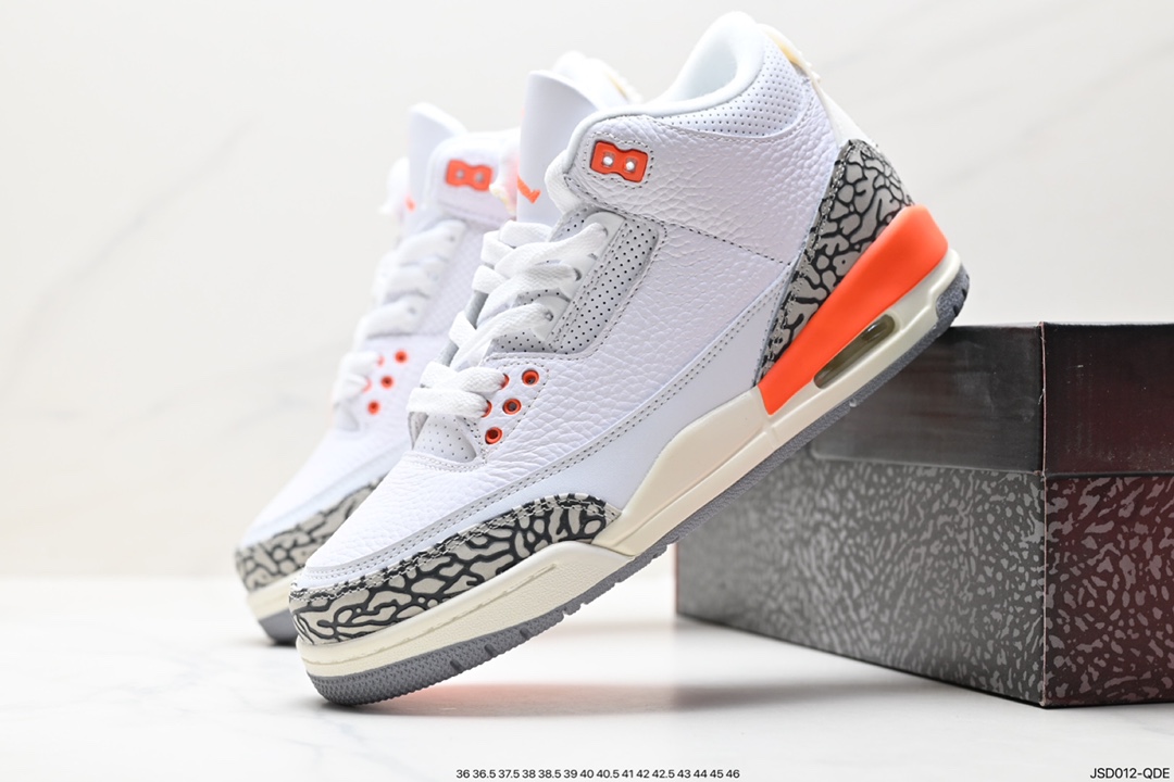 200 Air Jordan 3 Retro ”Hide and Sneak“ 白灰棕 CK9246-121