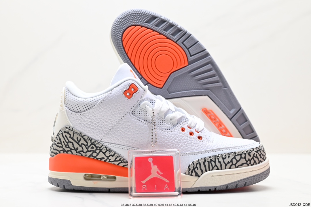 200 Air Jordan 3 Retro ”Hide and Sneak“ 白灰棕 CK9246-121