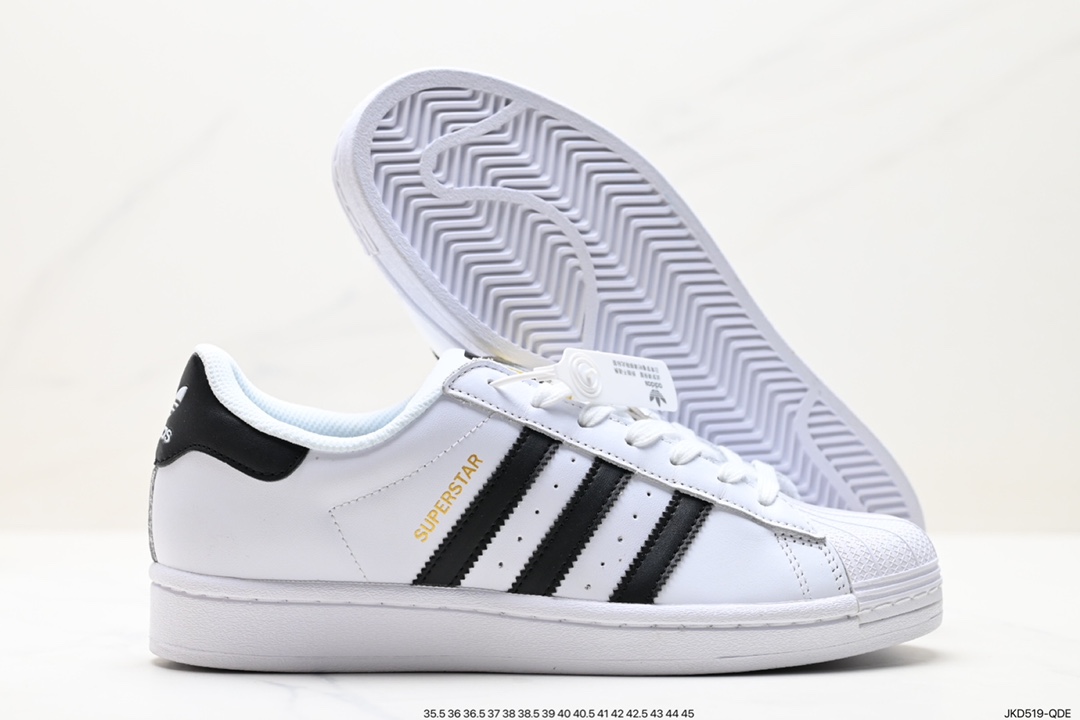 160 阿迪达斯Adidas三叶草 Originals Superstar Pride RM贝壳头板鞋 EF4959