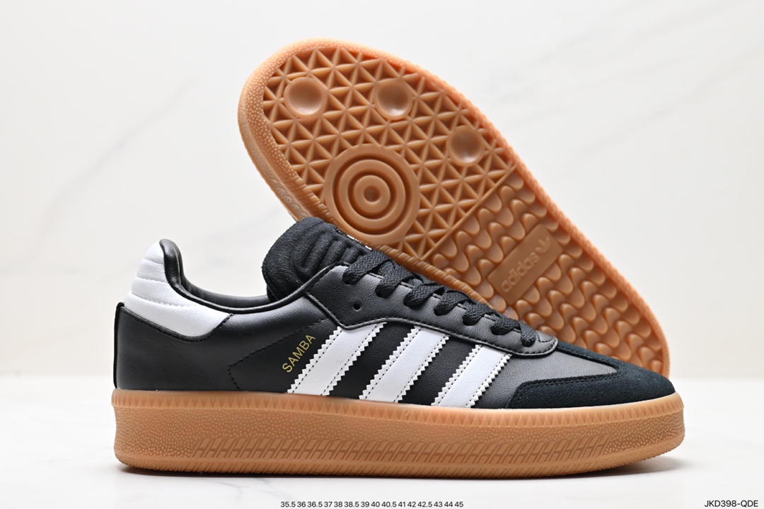 160 阿迪达斯三叶草Adidas Originals SambaX XLG桑巴舞板鞋 IE1379