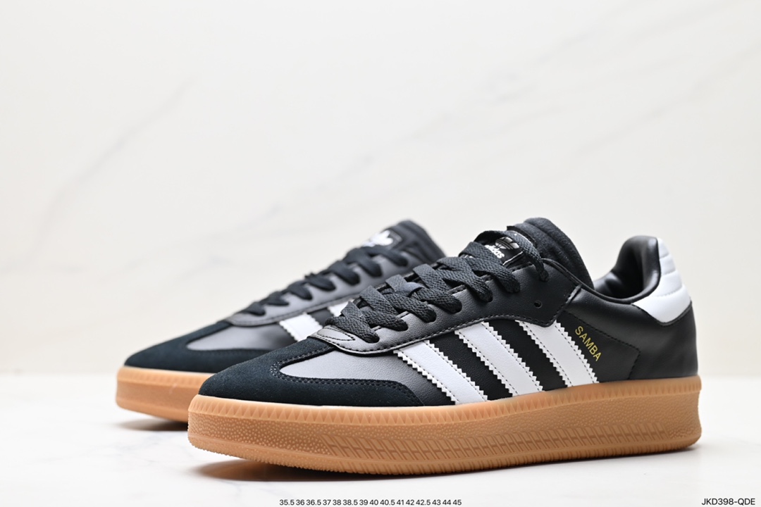 160 阿迪达斯三叶草Adidas Originals SambaX XLG桑巴舞板鞋 IE1379