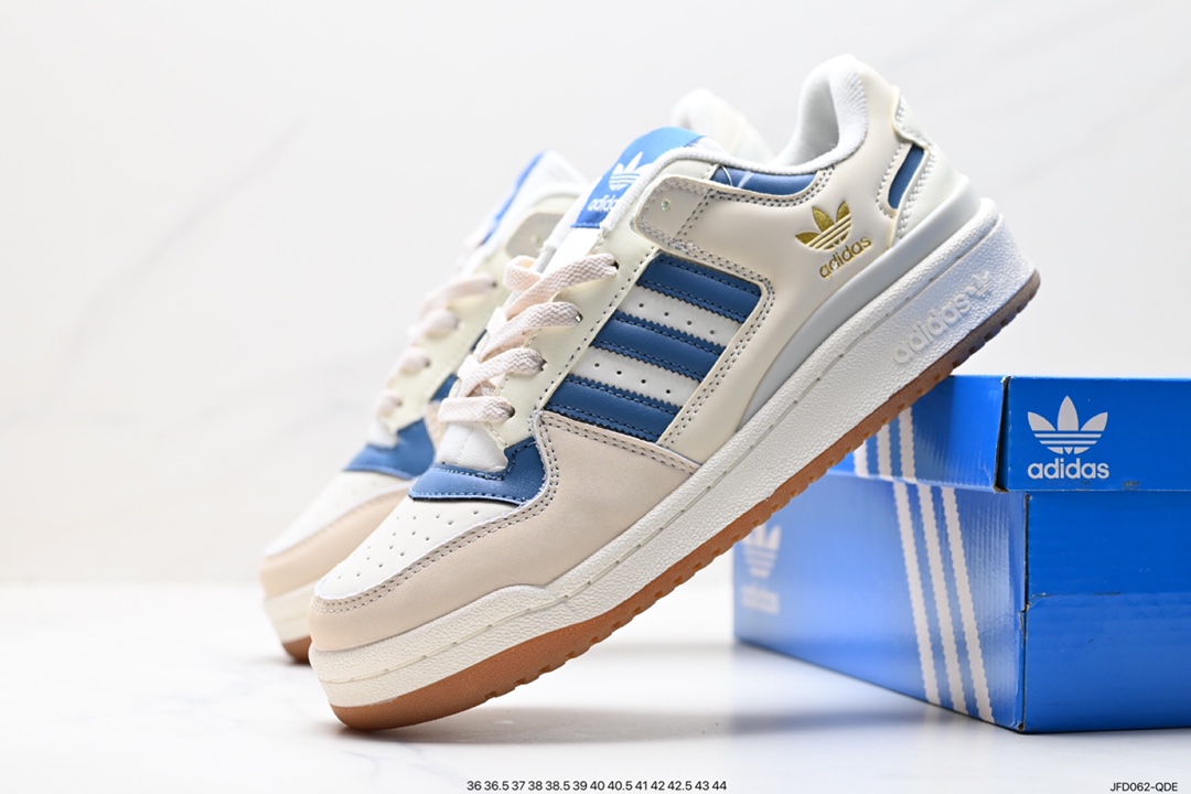 170 阿迪达斯 Adidas Forum 84 Low OG “Bright Blue” 白蓝 HQ1493