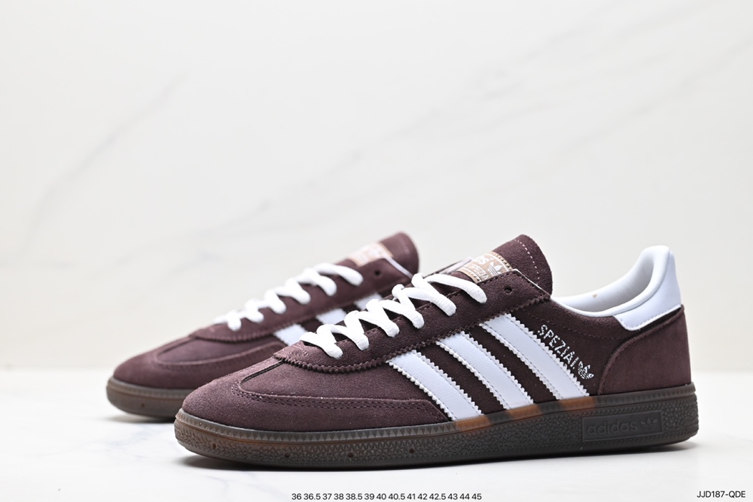 130 阿迪达斯Adidas Handball Spezial”Brown“手球运动员系列低帮休闲鞋 IF8914