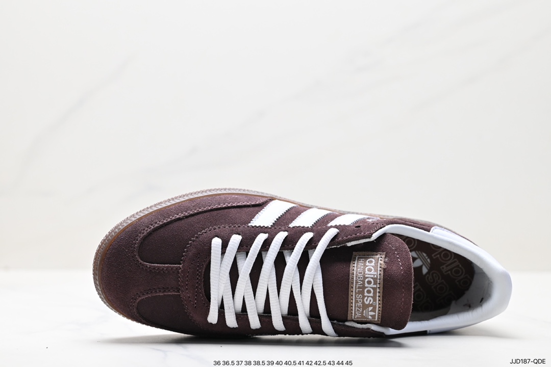 130 阿迪达斯Adidas Handball Spezial”Brown“手球运动员系列低帮休闲鞋 IF8914