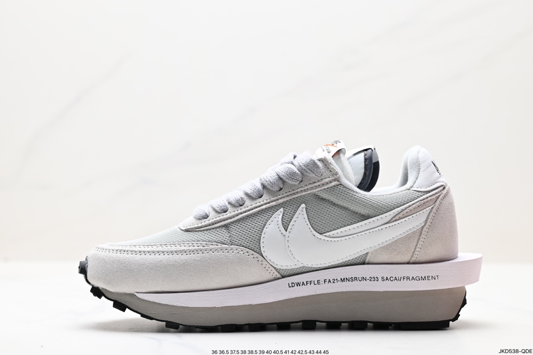 160 Sacai x Nike  LVD Waffle Daybreak 1.0藤原浩闪电联名 DH2684-001