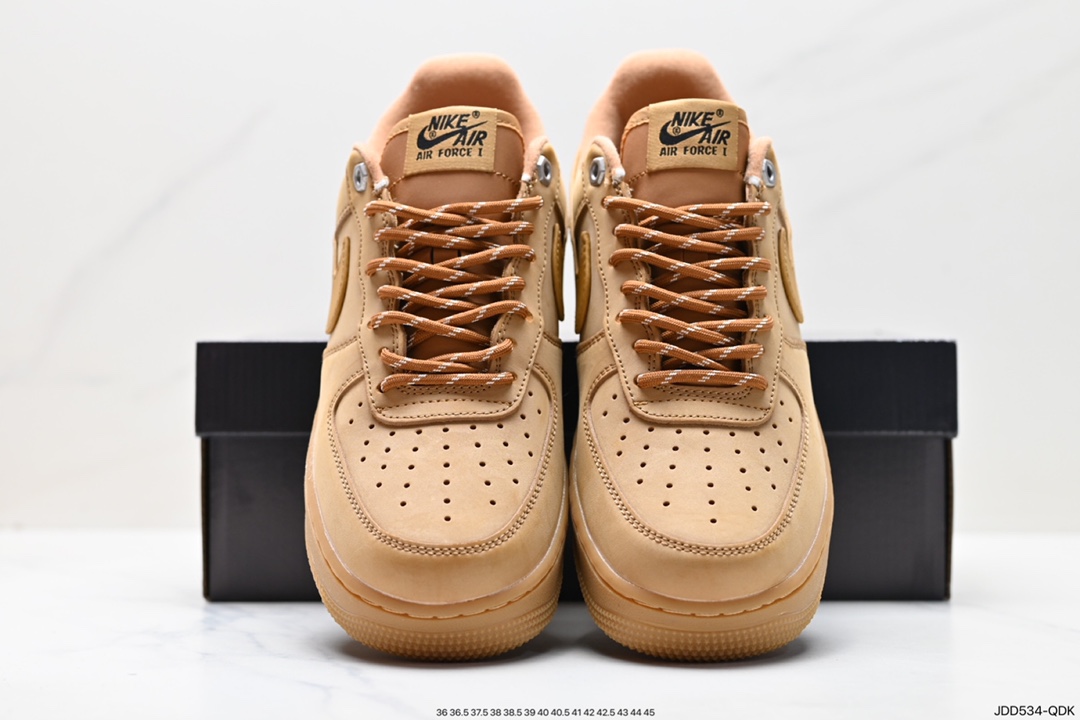 120 Nike Air Force1 Low AF1 经典款小麦色空军一号低帮休闲板鞋 CJ9179-200