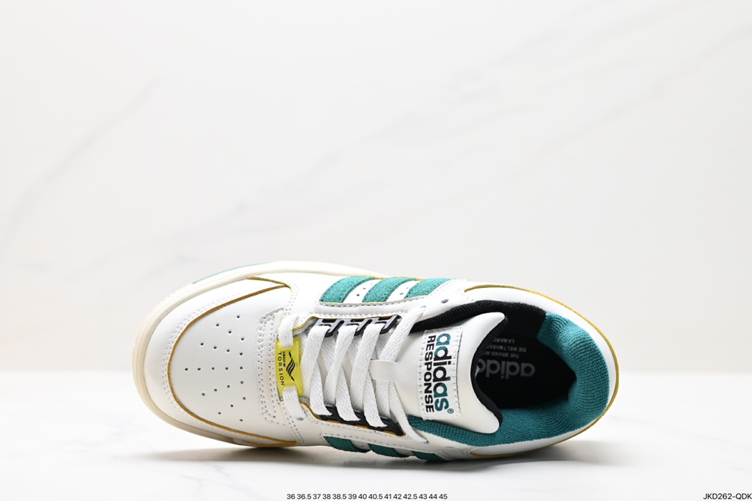 160 阿迪达斯 Adidas Torsion Response Tennis LO 响应CL系列老爹风复古透气缓震休闲运动慢跑鞋 ID6878