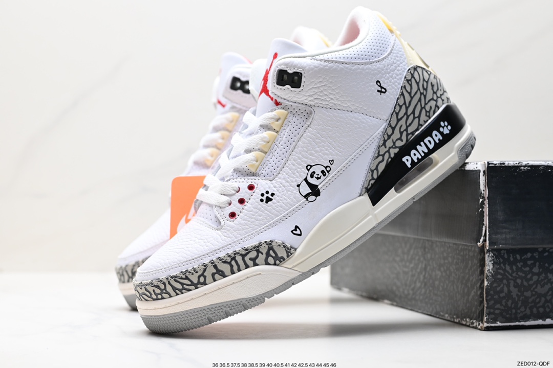 260 Air Jordan 3 Retro ”Hide and Sneak“ 白灰棕 DN3707-100