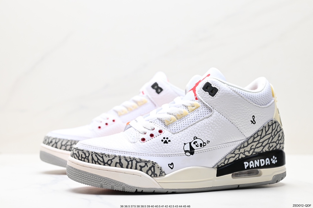 260 Air Jordan 3 Retro ”Hide and Sneak“ 白灰棕 DN3707-100