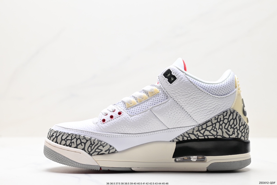 260 Air Jordan 3 Retro ”Hide and Sneak“ 白灰棕 DN3707-100