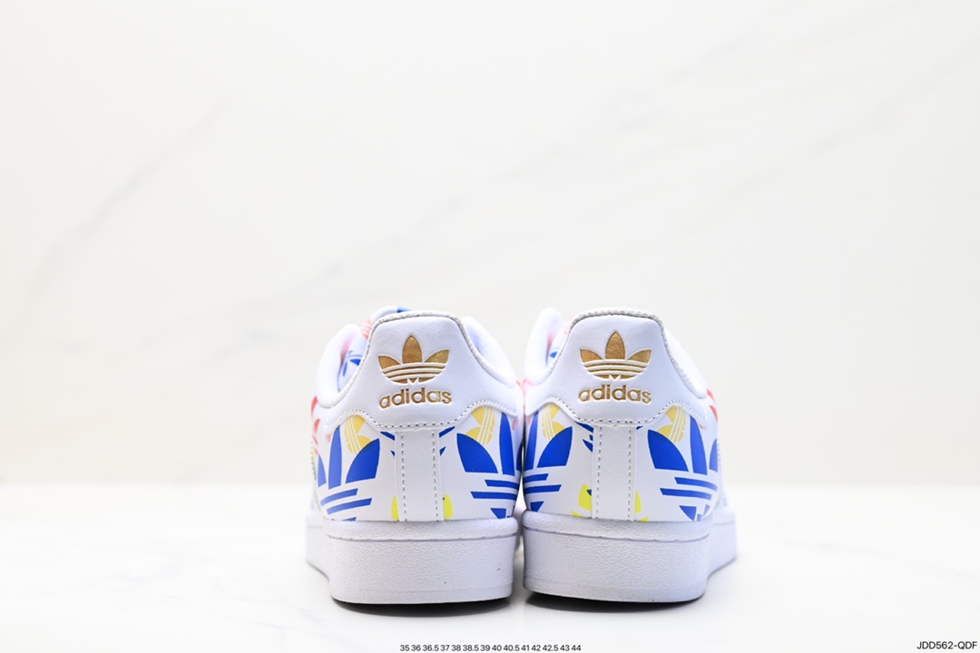 120 阿迪达斯Adidas三叶草 Originals Superstar Pride RM贝壳头板鞋 H00183