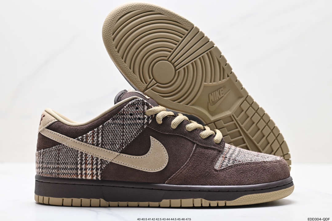 350 Nike SB Dunk Low PRO 格子棕拼接 304292-223