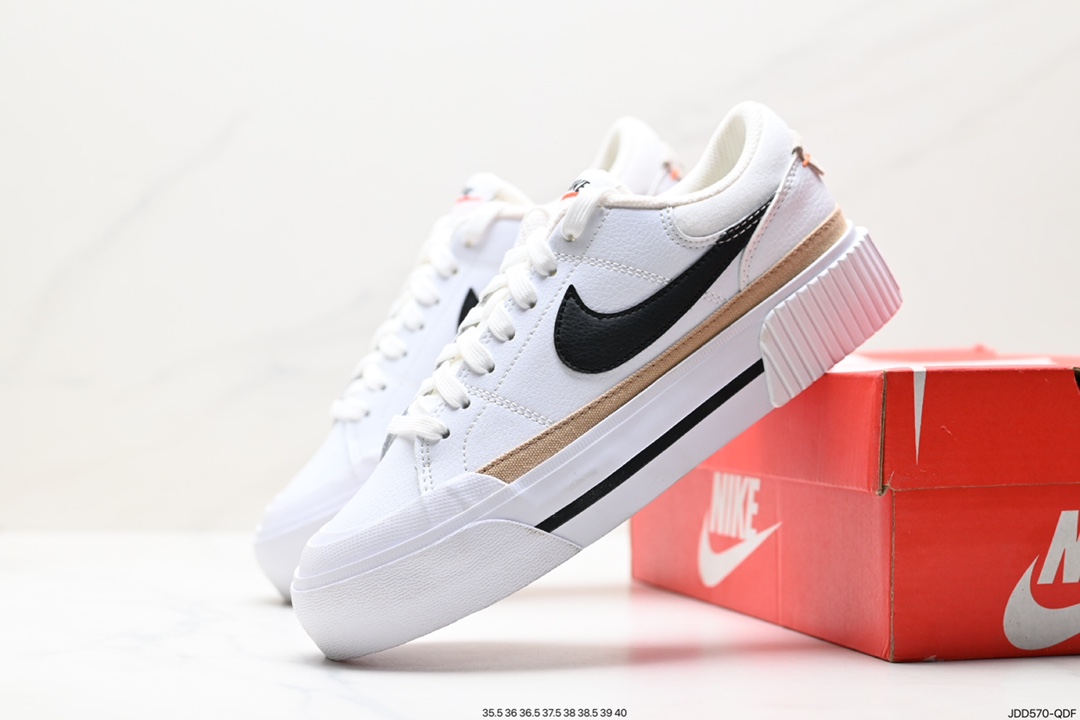 福利120 耐克Nike Court Legacy 百搭单品 耐克Nike Court Legacy学院产物板鞋 DM7590-600