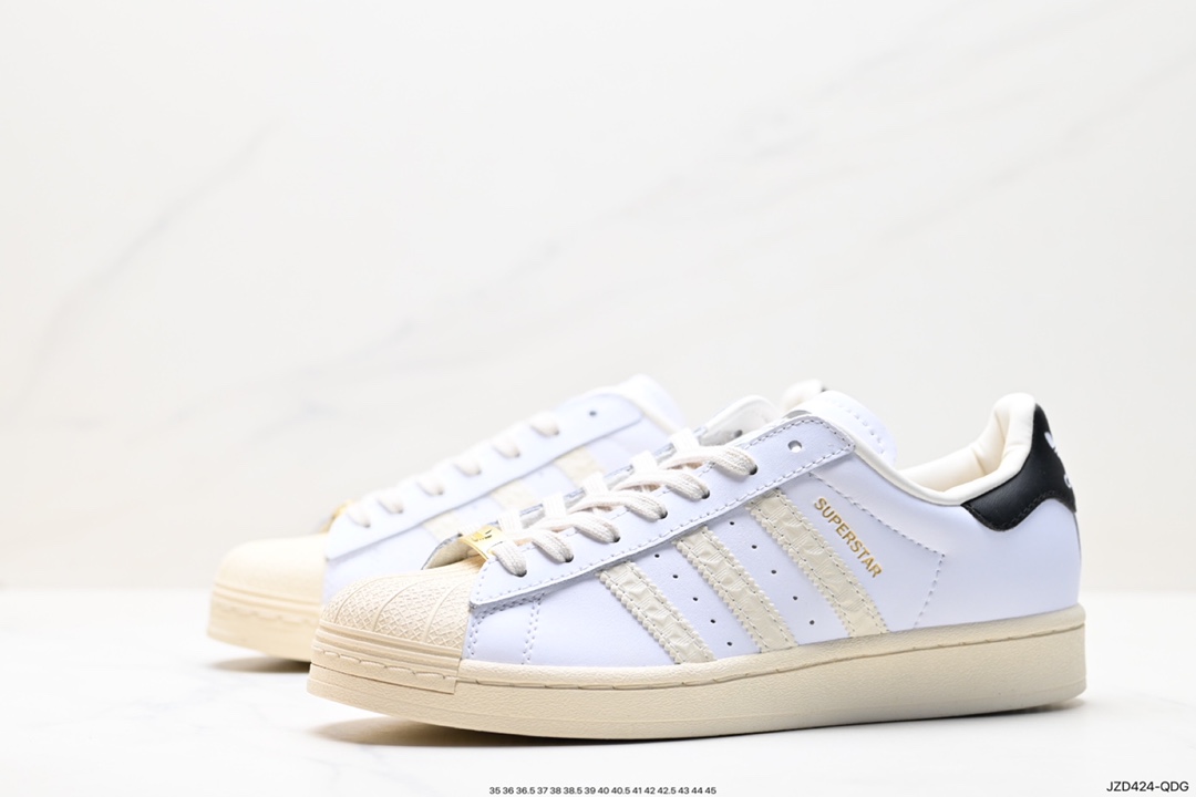 140 阿迪达斯Adidas三叶草 Originals Superstar Pride RM贝壳头板鞋 ID4675