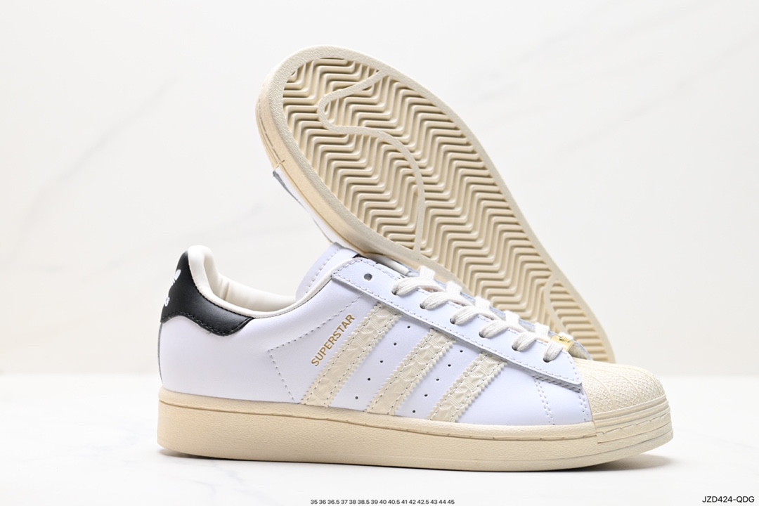 140 阿迪达斯Adidas三叶草 Originals Superstar Pride RM贝壳头板鞋 ID4675