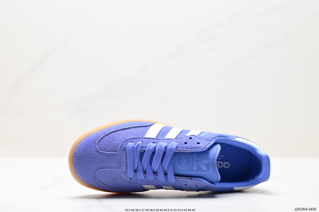 140 阿迪达斯三叶草Adidas Originals Samba Vegan OG”SPD“桑巴舞板鞋 B44697