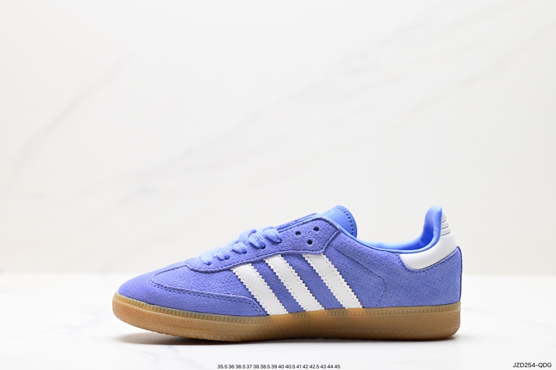 140 阿迪达斯三叶草Adidas Originals Samba Vegan OG”SPD“桑巴舞板鞋 B44697