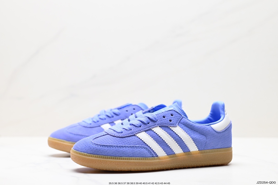 140 阿迪达斯三叶草Adidas Originals Samba Vegan OG”SPD“桑巴舞板鞋 B44697