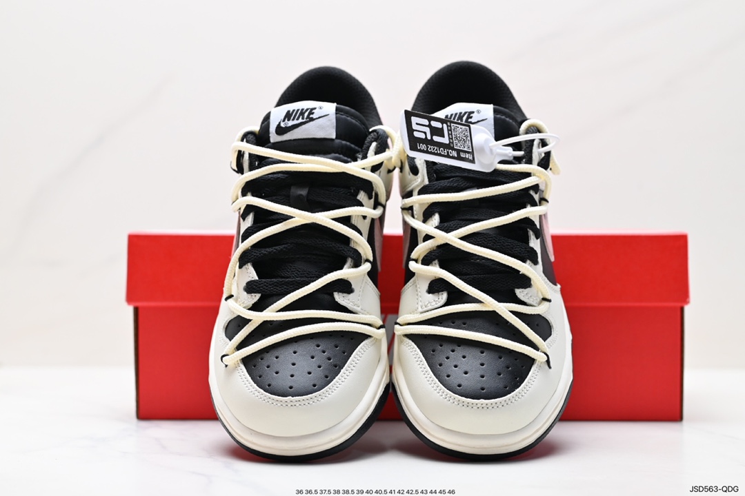 200 Nike SB Dunk Low 解构抽绳鞋带  FD1232-001