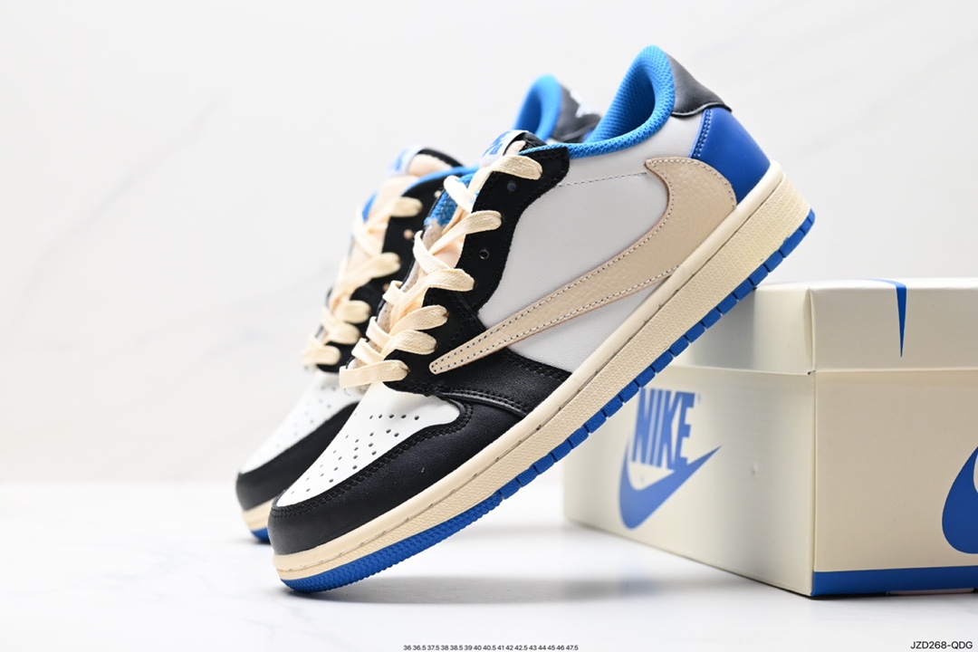 140 耐克Nike Wmns Air Jordan 1 Low”White Wolf Grey“AJ1乔丹一代低帮篮球鞋＂DM9868-128