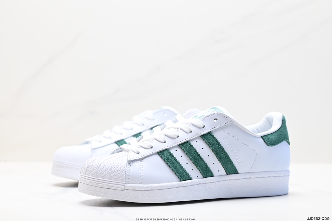 130 阿迪达斯Adidas三叶草 Originals Superstar Pride RM贝壳头板鞋 EE4473