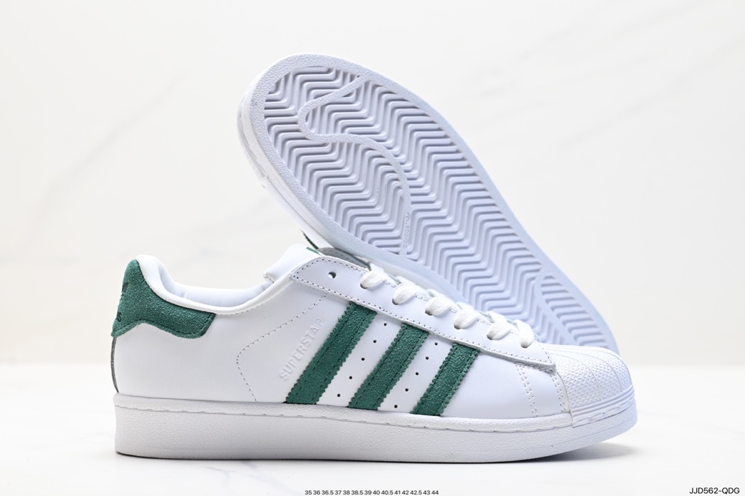 130 阿迪达斯Adidas三叶草 Originals Superstar Pride RM贝壳头板鞋 EE4473