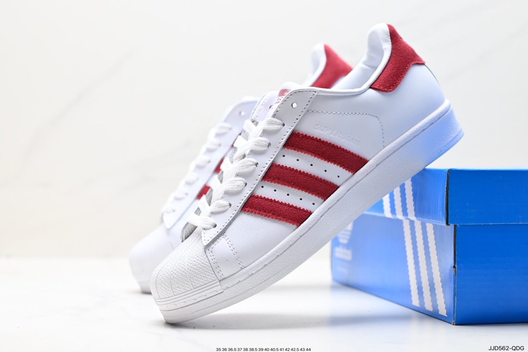 130 阿迪达斯Adidas三叶草 Originals Superstar Pride RM贝壳头系列板鞋 EE4473