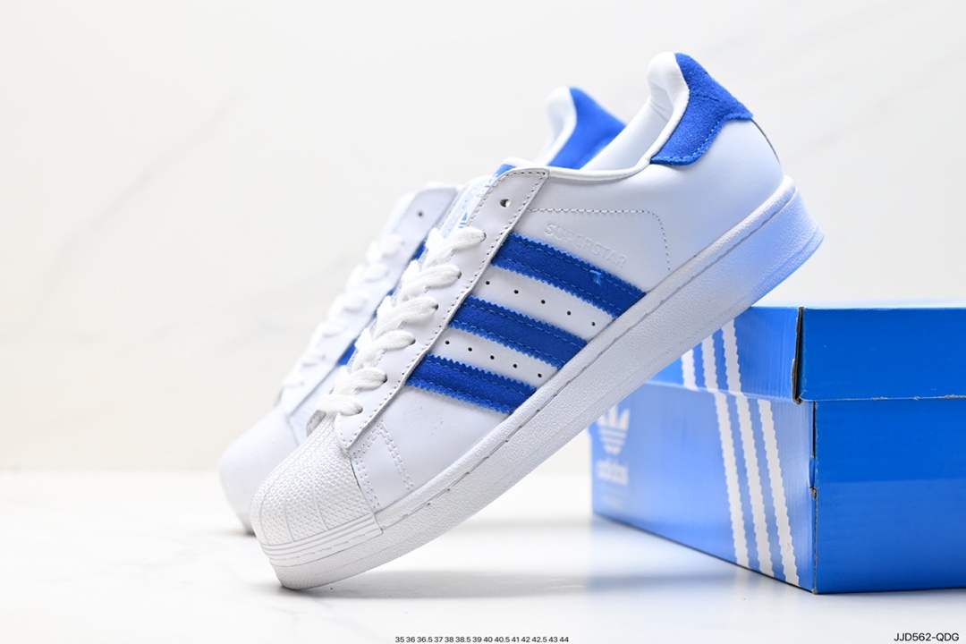 130 阿迪达斯Adidas三叶草 Originals Superstar Pride RM贝壳头系列板鞋 EE4473